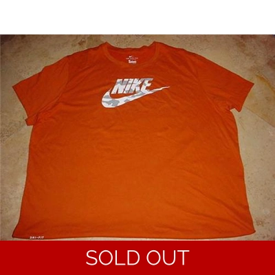 Nike Futura Dri-Fit Bold Camo Logo Tee Copper 3XL
